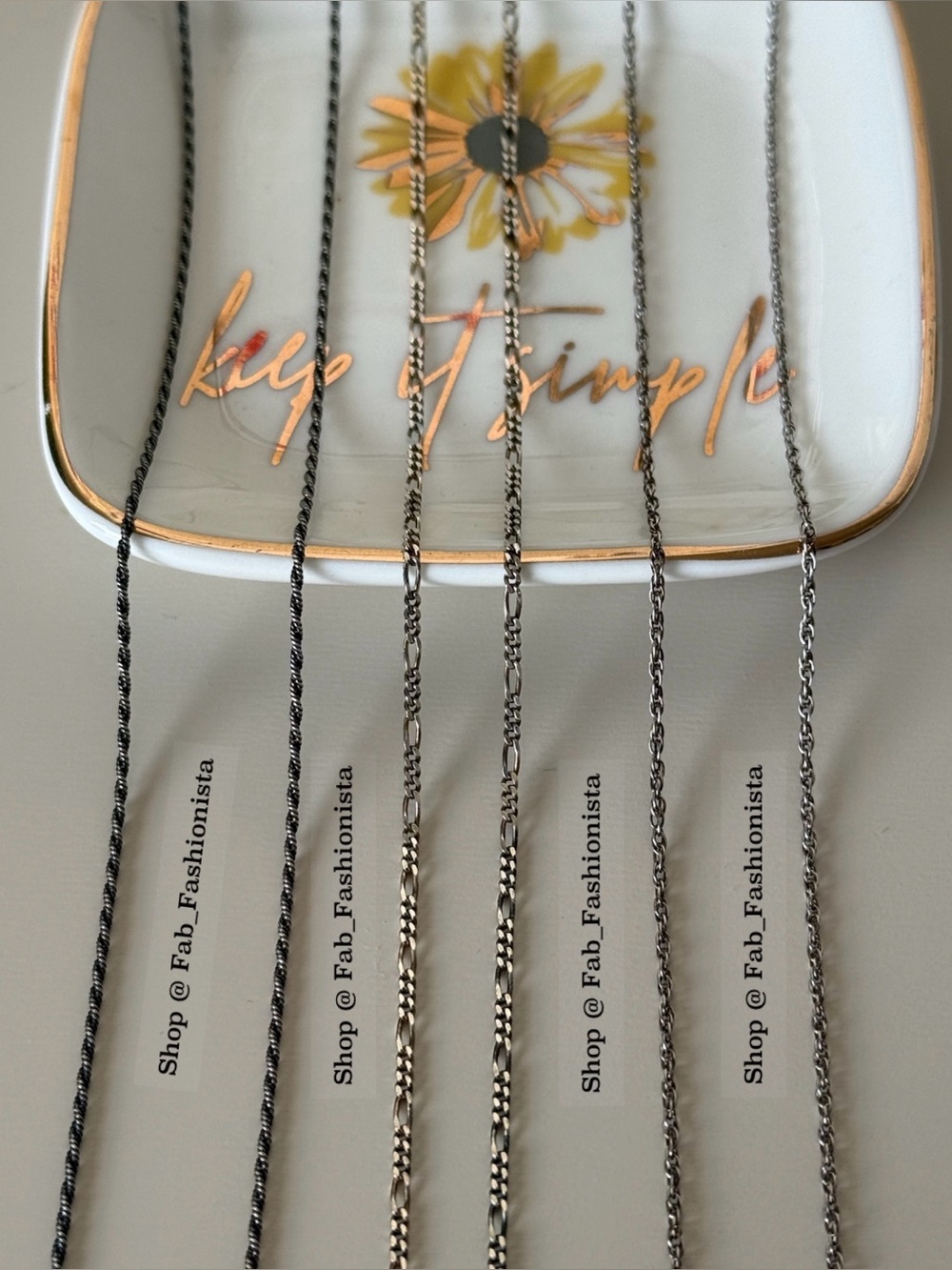 Sterling Silver Necklace chains